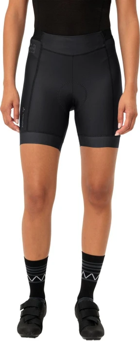 Vaude Posta Tights Shorty Fahrradhose kurz schwarz (Damen)