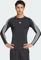 adidas Techfit Compression Training 3-Streifen Kompressionsshirt langarm schwarz (Herren) Vorschaubild