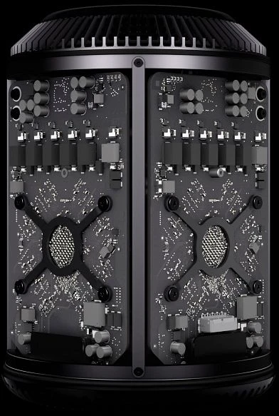 Apple Mac Pro, Xeon E5-2697 v2, 64GB RAM, 1TB SSD, 2x FirePro D700 [2013]