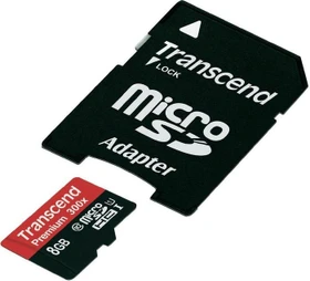 Transcend Premium R45 8GB Kit, UHS-I, Class 10