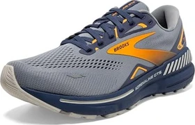 Brooks Adrenaline GTS 23 grey/crown blue/orange (Herren)