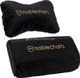 noblechairs Kissen-Set, schwarz/gold