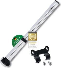 Contec Air Support Chrome II Minipumpe silber/schwarz