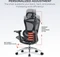 Sihoo Doro C300L Ergonomischer Bürostuhl mit Fußstütze, schwarz Vorschaubild