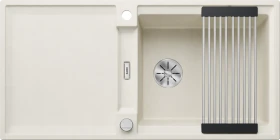 Blanco Adira XL 6 S-F InFino Becken reversibel mit Ablauffernbedienung softweiß
