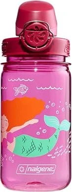 Nalgene On The Fly Kids Sustain Graphic Trinkflasche 355ml pink mermaid
