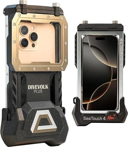 Divevolk Seatouch 4 Max Unterwassergehaeuse für iPhone 13/14/15