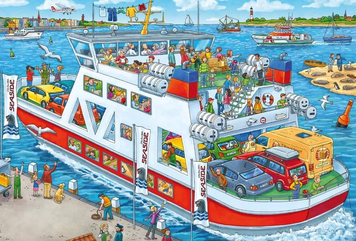 Schmidt Spiele Wo ist das kleine Segelboot?