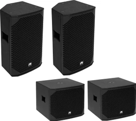 Omnitronic PA Set AZX passiv XL
