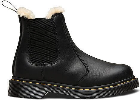 Dr. Martens 2976 Leonore Faux Fur Lined Chelsea Boots schwarz (Damen)
