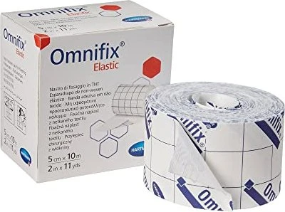 Hartmann Omnifix elastic Fixiervlies, 5cm x 10m, 1 Stück