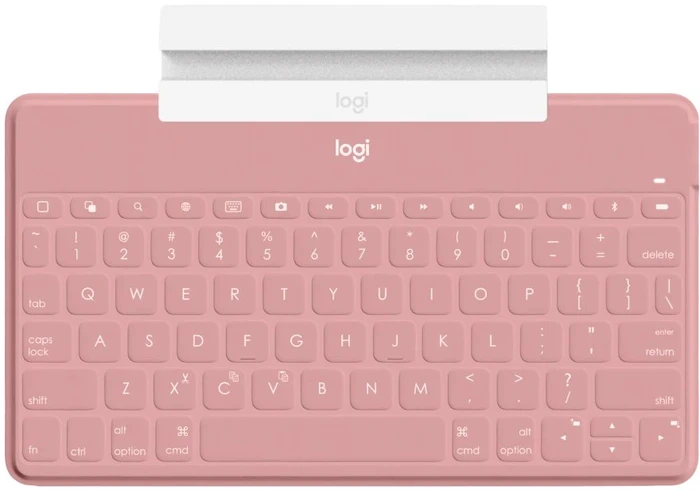 Logitech Keys-To-Go mit iOS-Sondertasten Blush Pink, Bluetooth, ND