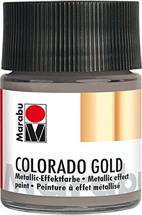 Marabu Colorado Gold Effektfarbe, anthrazit metallic, 50ml