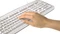 Hama K210 Basic Keyboard weiß, USB Vorschaubild