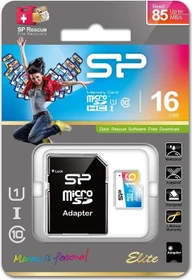 Silicon Power Elite R85/W15 16GB Kit, UHS-I U1, Class 10 (SP016GBSTHBU1V20SP)