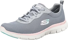 Skechers Flex Appeal 4.0 Brilliant View grey/light pink (Damen)
