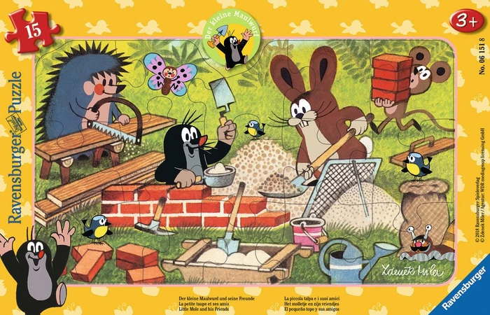 Ravensburger Puzzle Der Maulwurf Der kleine Maulwurf und seine Freunde