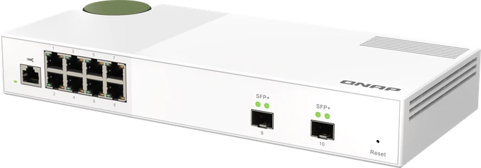 QNAP QSW-M2100 Desktop 2.5G Smart Switch, 8x RJ-45, 2x SFP+