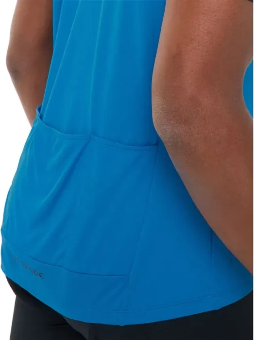 Vaude Matera FZ Trikot kurzarm radiate blue (Herren)