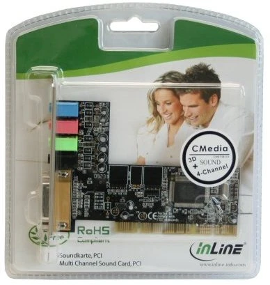 InLine Soundkarte 4.1, PCI