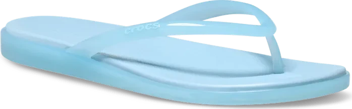 Crocs Miami Round Toe Jelly Flip sky blue jelly (Damen)