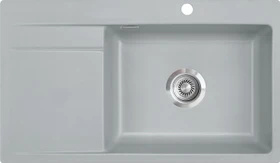 systemceram Stema 86 SL F Einbau Becken rechts titan
