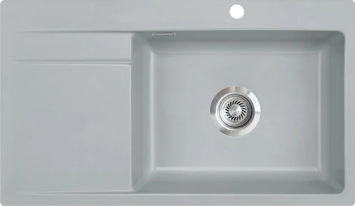 systemceram Stema 86 SL F Einbau Becken rechts titan
