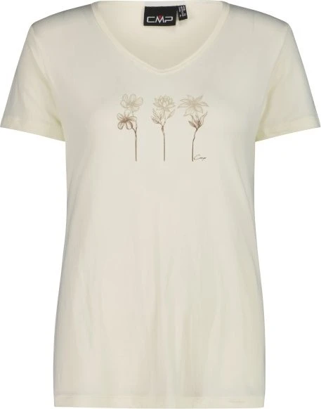CMP Print Funktionsshirt kurzarm weiß (Damen)