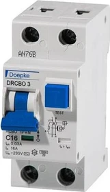 Doepke FI-/LS-Kombinationen DRCBO 3 C16/0,01/1N-A