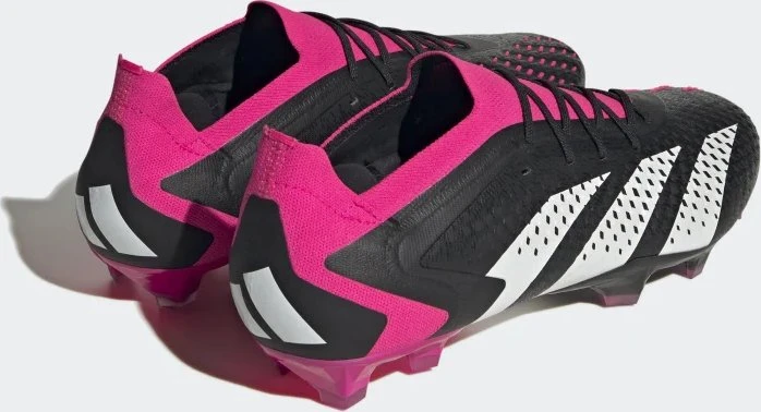 adidas Predator Accuracy.1 Low FG core black/cloud white/team shock pink 2
