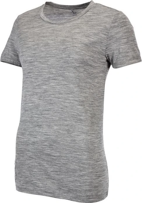 Icebreaker Tech T Lite Funktionsshirt kurzarm metro heather (Damen)