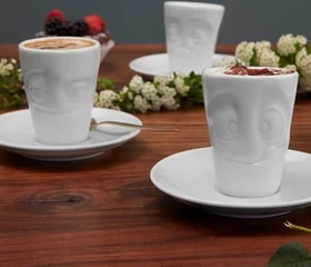 Fiftyeight Lecker Espressotasse mit Untertasse, 2-tlg.