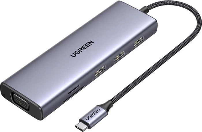 Ugreen 9-in-1 USB-C Hub, USB-C 3.0 [Stecker]