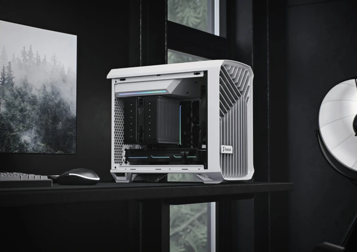 Fractal Design Torrent Nano Black RGB TG Light Tint, Glasfenster, Mini-ITX