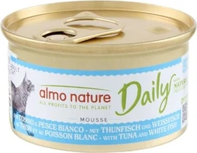 almo nature Daily Cats, Mousse mit Thunfisch und Kabeljau, 2.04kg (24x 85g)