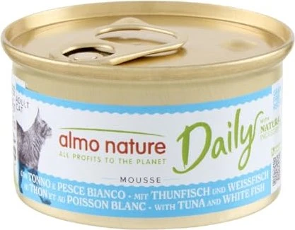 almo nature Daily Cats, Mousse mit Thunfisch und Kabeljau, 2.04kg (24x 85g)