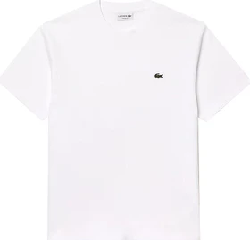 Lacoste Baumwolle T-Shirt kurzarm weiß (Herren)