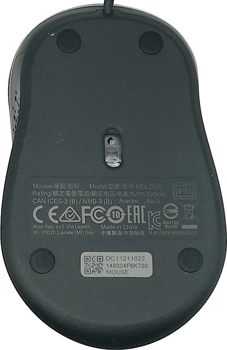 Acer Wired Mouse schwarz, USB