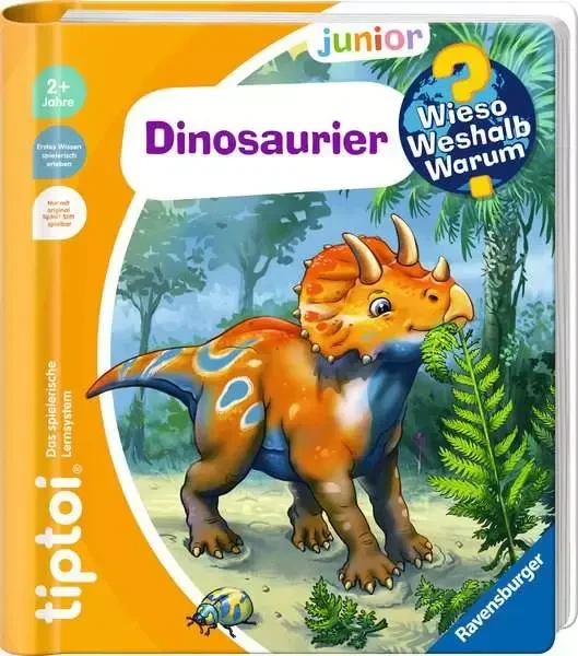 Ravensburger tiptoi Buch: Wieso? Weshalb? Warum? Junior - Dinosaurier
