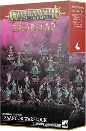 Games Workshop Warhammer Age of Sigmar - Disciples of Tzeentch - Tzaangor Wareflock