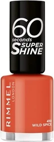 Rimmel 60 Seconds Super Shine Nagellack 410 Wild Spice, 8ml