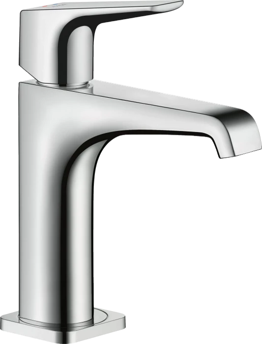 Hansgrohe Axor Citterio 130 mit Hebelgriff und Ablaufgarnitur polished chrome