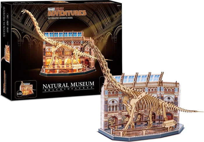 Revell Tiny Adventures - Natural Museum Brachiosaurus Skeleton