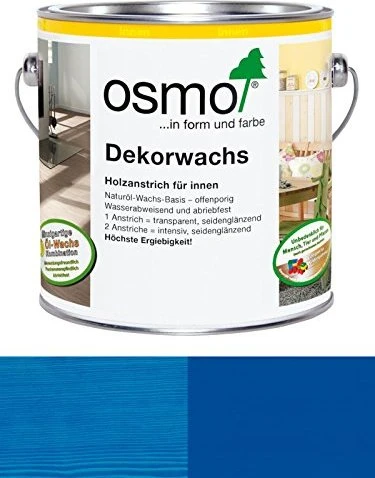 Osmo Dekorwachs 3125 innen blau, 125ml