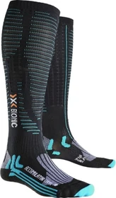 X-Bionic Trekking Effektor Long Wandersocken schwarz/grau/türkis (Damen)