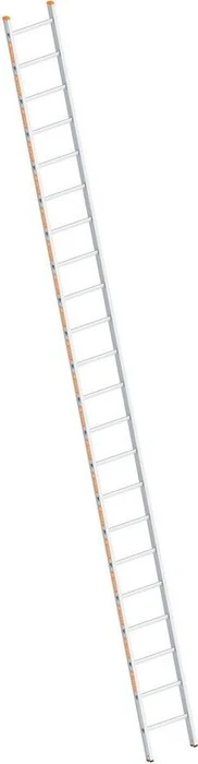 Layher Topic 1054 Alu Anlegeleiter, 22 Stufen