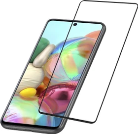 Cellularline Impact Glass Capsule für Samsung Galaxy A72 schwarz