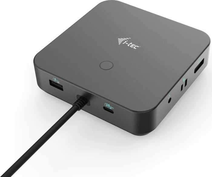 i-tec Dual DP Docking Station, inkl. 100W Netztei, USB-C 3.1 [Stecker]