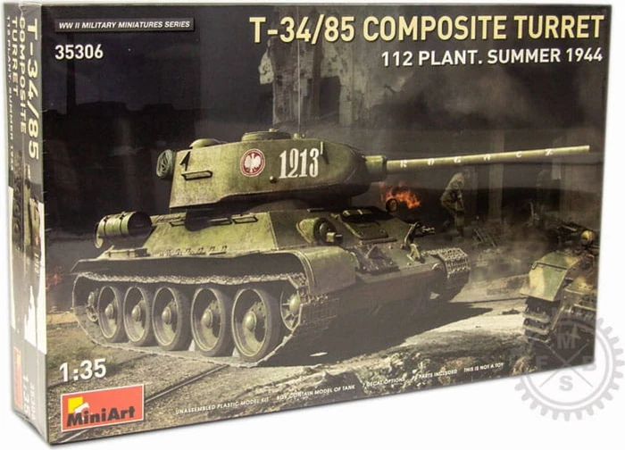 MiniArt T-34/85 Composite Turret 112 Plant. Summer 1944