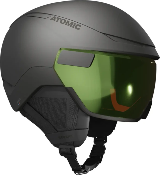 Atomic Revent GT AMID Visor HD Photo Helm schwarz